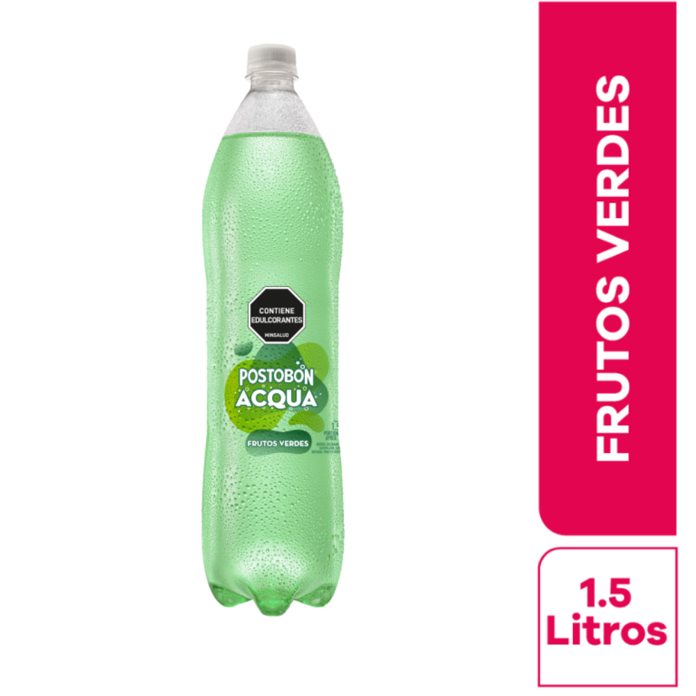 GASEOSA 1.5 L ACQUA FRUTOS ROJOS