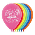 GLOBOS R-12 FELIZ DÍA SURTIDAS X 12