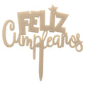 TOPPER FANTASIA DORADO X 1